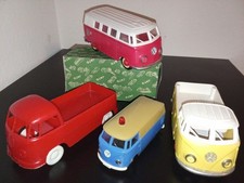 VW T 1 Bulli Pritsche Plastikautos Jato Rex Roto Car Pepe Alt 60er 70er Konvolut