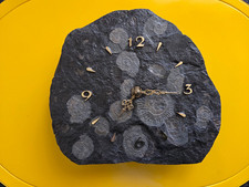 Wanduhr Schiefer mit