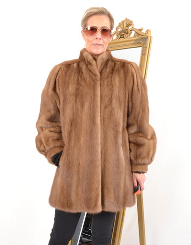 A5564 nerzjacke echt pelz - a5564,