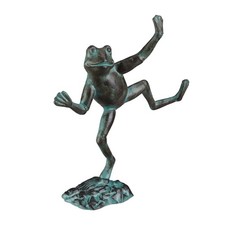 Gartenfigur frosch wetterfest