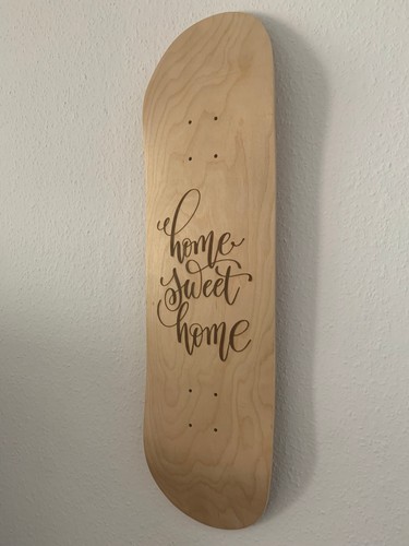 Home sweet skateboard - home,