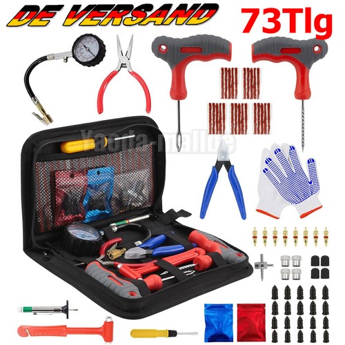 73tlg auto reifenreparatur - reifenreparatur, set