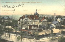 Dresden Oberloschwitz - Weisser Hirsch Sanatorium Villa Kurhaus Badehaus Schweiz