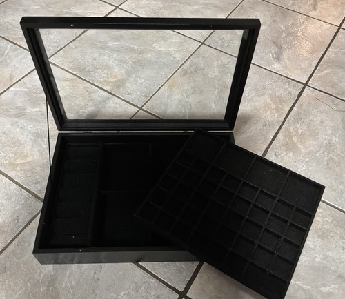 Schmuckkästchen schwarz mit