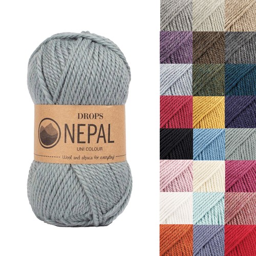 Drops nepal kammgarn pullover - drops,