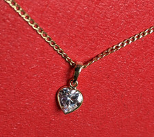 Herz Anhänger mit Goldkette