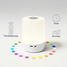 Stilvolle LED Nachttischlampe