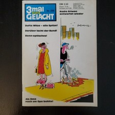 3 MAL KURZ GELACHT Nr. 299, schöne und lustige Erotik Witze, Magazin, 68 S. 1984