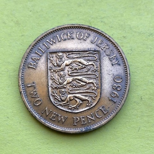 Jersey new pence 1980 - new, |