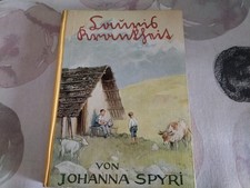 1935 Johanna Spyri: Lauris Krankheit, Farbtafeln, Erzählung für die Jugend