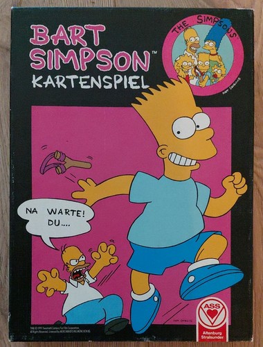 Bart simpson kartenspiel - bart,