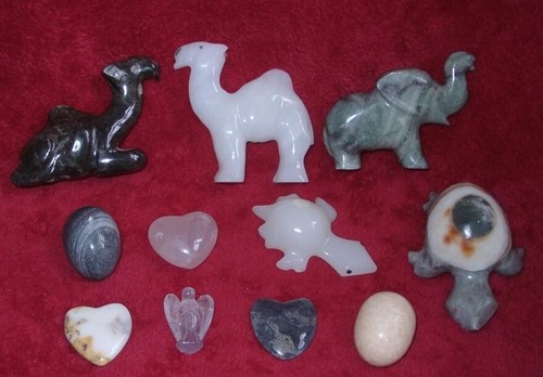 Steine figuren stein herz - 11,