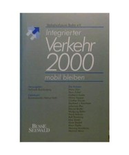 Integrierter Verkehr 2000, Buddenberg Hellmuth [Hrsg.] und Helmut Kohl