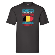 Belgien | Urlaub | Stimmen in meinem Kopf | Traumland T-Shirt Schwarz