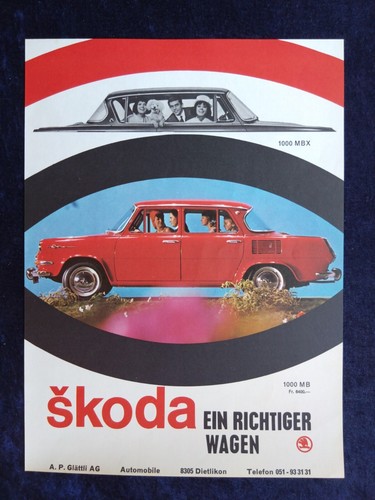 Skoda 1000 originale - 1000,,