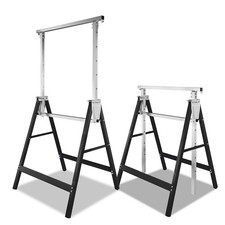 2X Gerüstbock Arbeitsbock 200kg mit Abrutschsicherung Klappbar Höhenverstellbar