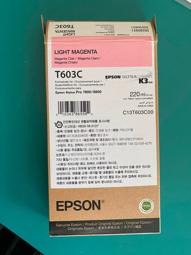 Epson light magenta - light, t603c