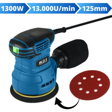 Exzenterschleifer 1300W Schleifgerät Wand Holz Oberfläche WDS2500