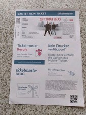 Sting Konzert tickets