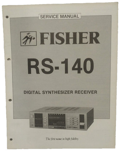 Fisher service manual - service,