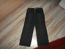 Jungen Jeans von reject schwarz used Teilgummibund Gr. 940  
