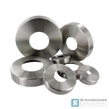 Edelstahl Abdeckrosette V2A V4A Abdeckung rund VA Rosette Verschalung