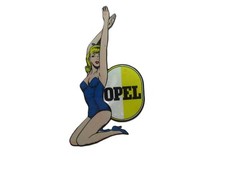 Opel Pin-up Sticker inside