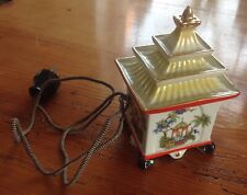 Alter Porzellan Rauchverzehrer China Haus Nr. 5675 50er Jahre Top D328