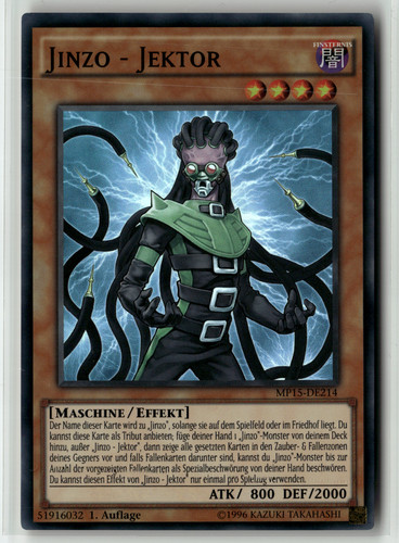 Jinzo jektor super - yu-gi-oh!,