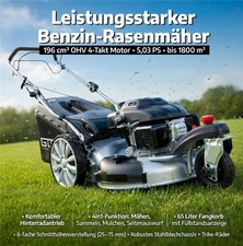GÜDE Rasenmäher Benzin mit