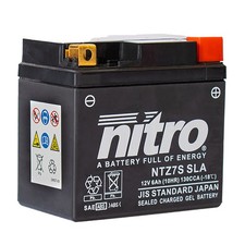 Nitro batterie 12v 6ah - 12v, ytz7s