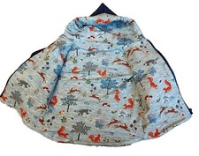 Jacke Wollwalkjacke Wendejacke Kapuze Eichhörnchen Waschbär   Baby Kinder NEU