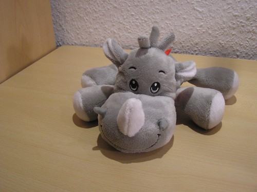Plüschtier sparkasse nashorn - plüschtier,