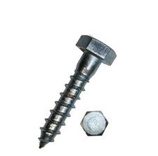 Sechskant-Holzschrauben galv. verzinkt DIN 571 Schlüsselschraube M8 M10 M12
