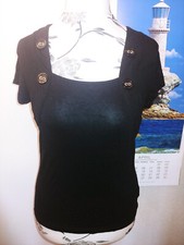 Rainbow Bolero Shirt Gothic Basic Button Kawaii Bluse T-Shirt  2-in-1 Layer Look