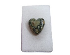 Ozean Jaspis Herz Cabochon 19x18,4 mm 16 ct. Nr. U31241