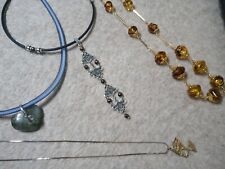 Halsketten Modeschmuck Perlen 4 St. Halsschmuck Choker Colie Damen