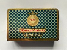 Blechdose Zigaretten Blau