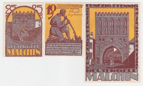 Kompl serie mit - serie, banknoten