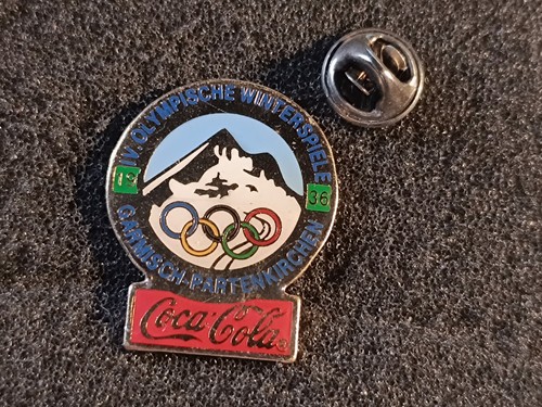 Pin coca coke - pin's, olympische