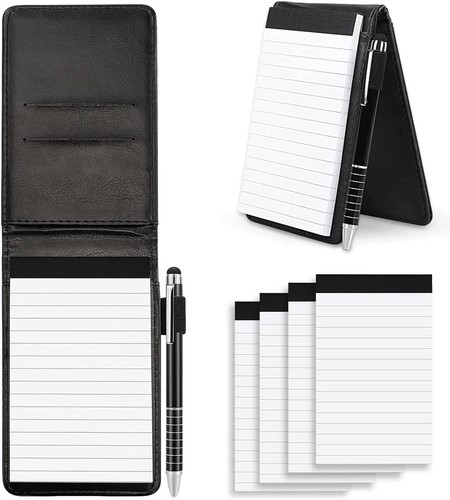 Mini notizbuch set mit - notizbuch, a7