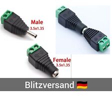 DC Steckverbinder Hohlbuchse Hohlstecker 3,5x1,35mm Adapter Netzteil Kupplung