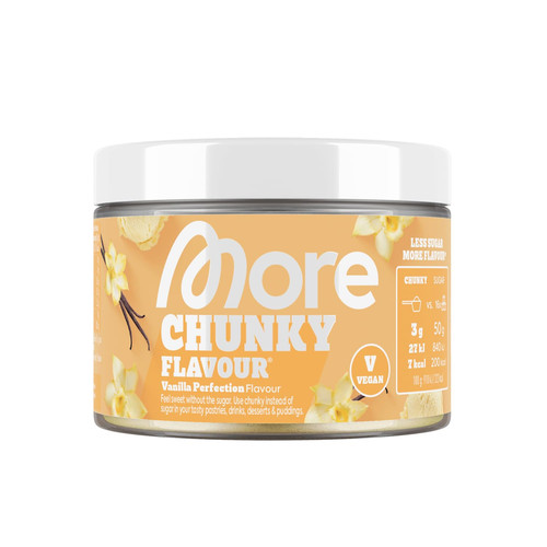 More chunky flavour vanilla - more, flavour,