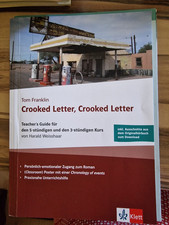 Harald Weisshaar Crooked Letter  Teacher´s guide für den 5- und 3 stündigen Kurs