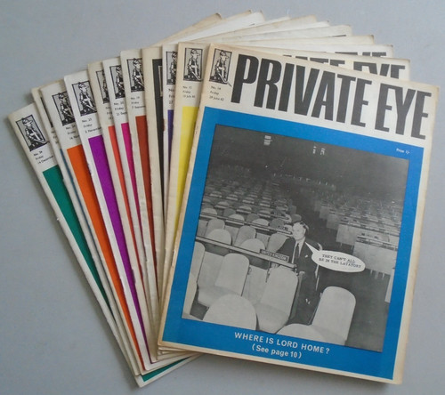Private eye x 1962 - eye, 10