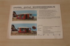 177955) Eifelland Wohnwagen Vorzelt Prospekt 198?