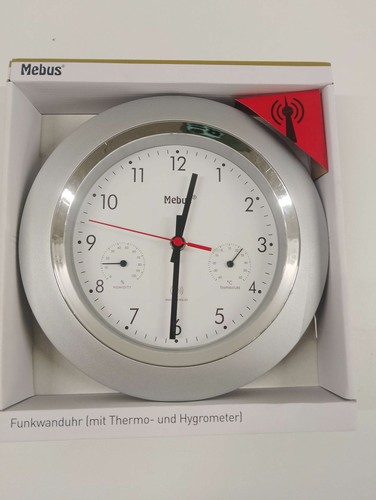 Mebus wanduhr weiß - mebus, weiß,