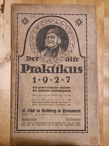 Der alte praktikus 1927 - der,