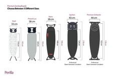 Extra große & starke Premium Bügelbretter