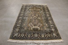 Antik handgeknüpfter orientalisch  kaschmir Seide Teppich 156 x 95 cm